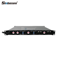 Amplificateur de puissance numérique 1U 4 canaux classe D 1300 Watts, système audio