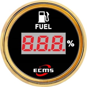 Jauge de carburant numérique modifiée de 52 mm pour yachts, bateaux, camping-cars, voitures - Mesure 0-190 ohms - Product Image 2
