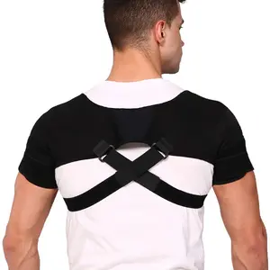 Double Shoulder Support Brace Schulter schutz Wrap Double Shoulder Strap Für Outdoor Hiking Lifting Sports