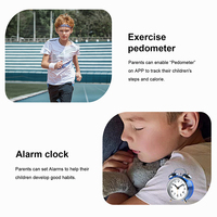 Nuovo Smartwatch D18 per Bambini 2026 con Slot SIM, Fotocamera, Videochiamata, GPS, WiFi, Posizionamento LBS, Orologio Intelligente 4G Android per Ragazzi