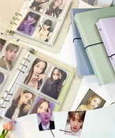 Signet personnalisé Kpop livre de collection 4cut archiver Mini Kpop livre de collection Albums classeur creux Transparent porte-cartes photo