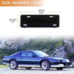 Ventas al por mayor de luces LED de posición lateral para parachoques delantero para Pontiac Firebird 82-92 Chevy Camaro 93-02 lámparas indicadoras reflectoras de señal