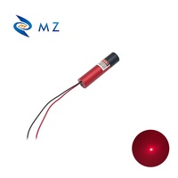 Vente chaude Compact Mini D12mm mise au point réglable 660nm 100mw 3V 5V 12V 24V Module de diode laser à point rouge de qualité industrielle