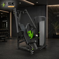 Machine de presse pectorale SK, équipement de gym réglable et sécurisé, à charge par plaques, en acier de 3,0 mm, fabrication directe usine Chine, OEM ODM