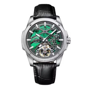Envío Directo, Reloj Mecánico Automático de Esqueleto para Hombre AILANG, Caja de Acero Inoxidable, Resistente al Agua, Luminoso, Estilo Deportivo - Product Image 5