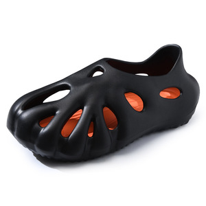 Sandalias de Verano para Hombre, Suela Suave Antideslizante, Cómodas para la Playa, Tallas 40-45, Color Sólido, Tacón Bajo, Diseño de una Pieza Moldeada - Product Image 3