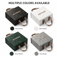 Boîte à bijoux personnalisée avec logo, emballage de luxe en gros, boîte en velours et cuir pour coffret cadeau, personnalisation à faible MOQ
