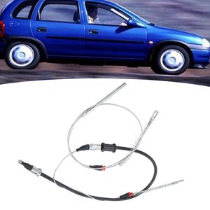 อะไหล่สายเบรกมือสำหรับจอดรถด้านหลัง2ชิ้นเหมาะสำหรับ90445985 Opel <span class=keywords><strong>Corsa</strong></span> <span class=keywords><strong>B</strong></span> <span class=keywords><strong>1993</strong></span> 2002 - Product Image 6