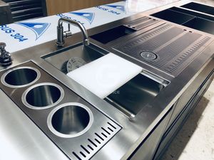 Estación de Coctelería Profesional de Acero Inoxidable - Product Image 5