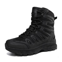 BAEWOON TB09 Bottes tactiques mi-montantes respirantes pour hommes, idéales pour les forces spéciales, la randonnée en extérieur et l'entraînement, résistantes à l'usure