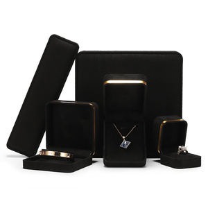 DIGU Multifunctional Velvet Jewellery Boxes Wholesale Necklace Ring Pendant Bracelet Gift Packaging Boxes Jewelry