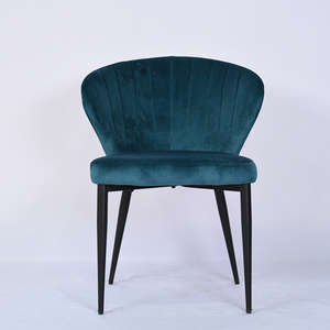 Sedia <span class=keywords><strong>da</strong></span> Pranzo Moderna di Successo, Comoda e di Alta Qualità, Rivestita in Tessuto di Velluto per Arredo <span class=keywords><strong>Cucina</strong></span> in Vendita - Product Image 2
