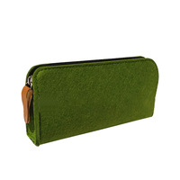 Ensemble de sacs de rangement en feutre, trousse à crayons zippée, étui à lunettes, pochette à cosmétiques, organiseur de voyage pliable, sac de rangement domestique en feutre