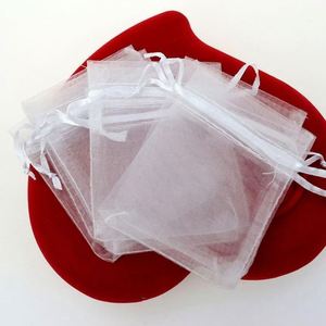 <b>Hot</b> Sale 100pcs Organza <b>Bags</b> Mixed Color Drawstring Mesh Jewelry Pouches Sheer Gift <b>Bags</b> Wedding Party Christmas Favor Bulk RTS - Product Image 6