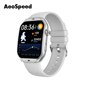 AeoSpeed <strong>Smart</strong> Care Fashion AM17 1.96inch Zin Alloy Full <strong>Touch</strong> Big <strong>Screen</strong> Daily Waterproof Women Men <strong>Smart</strong> <strong>Watch</strong> - Product Image 1