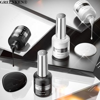 Base de vernis à ongles en gel à effet miroir chromé longue durée, sans essuyage, UV LED, logo personnalisé, pour usage en salon