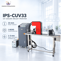 Imprimante UV pour gobelets en plastique IPS-CUV33, machine d'impression Pij, imprimante UV pour sacs en plastique