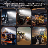 GPNE Laser Super Luminosité Auto 7 Pouces 4x4 120w Offroad Car LED Work Light Truck Driving LED Round Light