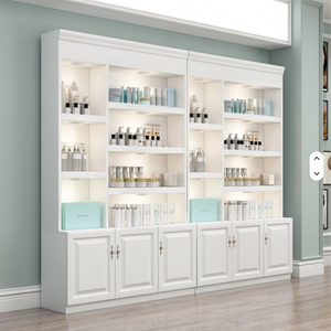 Exhibidor de Cosméticos 2026, Mueble de Exhibición para Salón de Belleza, Estilo Europeo, para Salón de Uñas, Salón de Masajes, Contenedor de Productos - Product Image 5