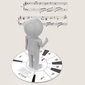 Juguete de Piano <span class=keywords><strong>Virtual</strong></span>, Kit de Piano Somatosensorial, Identificación Precisa, Detección de Movimiento 3D, <span class=keywords><strong>Instrumento</strong></span> Musical de Aire con Sensor de Dedos - Product Image 3