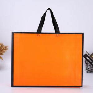 Bolso de mano laminado no tejido inspirado en el diseñador, bolso de Compras de moda reutilizable, patrón de Flamenco de regalo elegante - Product Image 4