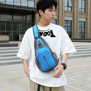 New Multi-functional <b>Sports</b> Leisure Chest <b>Bag</b> Men's Shoulder Cross <b>Bag</b> Practical Large Capacity Fanny Pack Crossbody - Product Image 5