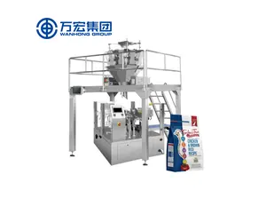 Automatic stand up bag filler and sealers stand up bag opening machine stand up pouch bagger machine