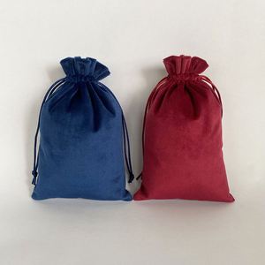 Factory Price Customized Printing Logo Luxury Soft Velvet <b>Gift</b> Pouch Drawstring Suede Jewelry Packaging <b>Bags</b> <b>Small</b> Wedding <b>Bag</b> - Product Image 5