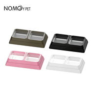 NOMOY PET reptile accessoires pratique et simple en plastique baignoire reptile bol mangeoire alimentaire eau plat
