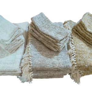 Tiras hechas a mano de hilo hilado a mano vintage bohemio nórdico para decoración del hogar cama sofá jardín decoración interior - Product Image 2