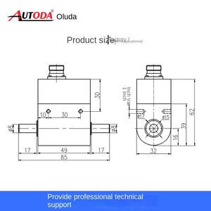 Ouluda AT8712 Dynamischer Drehmomentsensor China Test Spannkraft Rotationskraft Positive Negative Kraft Zweiwege-Drehmomentwert - Product Image 5