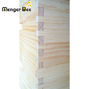 Pin américain de Nouvelle-Zélande Ruches non assemblées à 2 couches pour cadres 8/10 Boîte de ruche pour l'apiculture - Product Image 6