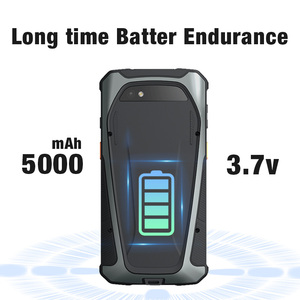 5.5英寸手持PDA，带安卓11操作系统工业物流NFC条形码数据收集器坚固的PDAs库存标志 - Product Image 5