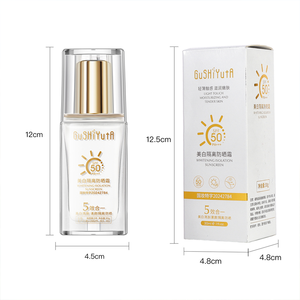 Crema solare rinfrescante estiva anti-UV SPF50+PA+++, sbiancante fisico, formato <span class=keywords><strong>viaggio</strong></span> 30ml - Product Image 6