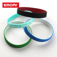 Pulseras de Silicona en Oferta - Colores Personalizables, Múltiples Opciones de Impresión, OEM Disponible para Bodas, Fiestas y Regalos