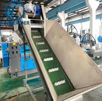 Ligne de granulation de plastique à haute capacité et fonctionnement stable pour la production de déchets de film plastique PP PE