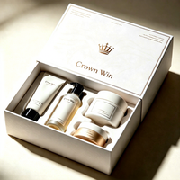 Fabrication d'emballages cadeaux rigides écologiques pour emballages cosmétiques de qualité supérieure avec encre à base d'eau biodégradable et compostable