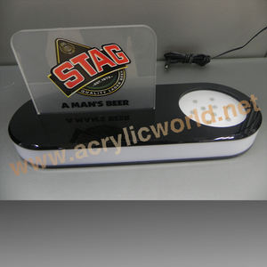 Nouveau support d'affichage de bouteille acrylique Led lumineux d'affichage d'usine - Product Image 1