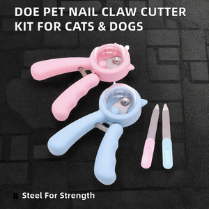 डू पालतू गर्म बिक्री स्टॉक उच्च गुणवत्ता वाले क्लासिक पेशेवर नाखून कुल्ला कटर स्टेनलेस स्टील नाखून क्लिपर्स फ़ाइल किट कुत्ते - Product Image 2