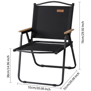 كرسي تخييم خارجي قابل للطي ومحمول للرسم والصيد والحديقة - بيع مباشر من المصنع - Product Image 4