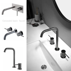 Robinets de cuisine extractibles en laiton massif brossé à empreintes digitales en or rose - Product Image 6