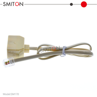 Adaptateur et séparateur mural pour ligne téléphonique RJ11 6P4C pour téléphone fixe