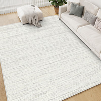 Tapis de maison moderne simple antidérapant, style crème, puzzle, résistant à la saleté, pour canapé, table basse, chambre à coucher, sol, couverture de chevet
