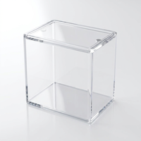 Boîtier en acrylique ETB sur mesure durable, boîte de présentation ETB avec protection UV, protecteur transparent à fermeture magnétique