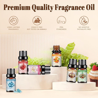 Ensemble d'huiles parfumées pour slime à l'odeur de bonbons aux fruits, 10 ml, non toxique, sans danger pour les enfants, avec certification de sécurité pour le slime et les travaux créatifs