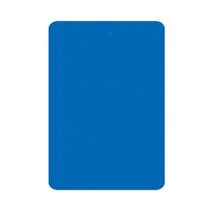 85.5X54X0.76MM Serigrafía imprimible Color naranja liso Tarjetas de PVC sólido a prueba de agua - Product Image 4