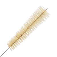 Brosses rotatives en nylon Pailles en acier inoxydable Nettoyant Laboratoire Mesure Poils de porc Cylindre Bécher Tube à essai Brosse propre