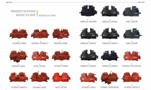 En stock – Nouvelle pompe hydraulique principale à piston K3V180DTH-9TOV pour excavatrice SK450-6/-6E – En promotion - Product Image 4