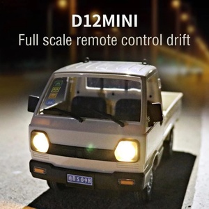 รถบรรทุกบังคับวิทยุ D-12 Mini Metal 2.4G สเกล 1:16 พร้อมสาย USB - ของขวัญ รถปีนเขา ดริฟท์กลางแจ้ง - Product Image 4