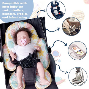 <span class=keywords><strong>Coussin</strong></span> de siège auto souple réversible 2 en 1 pour bébé, parfait pour siège auto, poussette, videur - Product Image 6